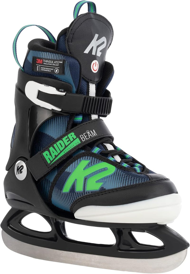 K2 Raider Beam Boys Adjustable Ice Skates - Image 2